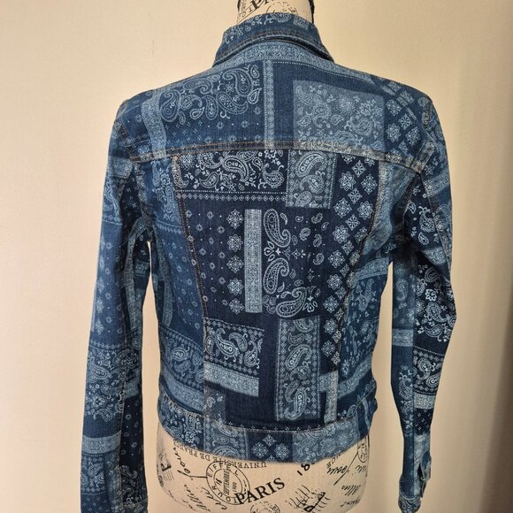 Paisley Jean Jacket - Picture 6 of 11